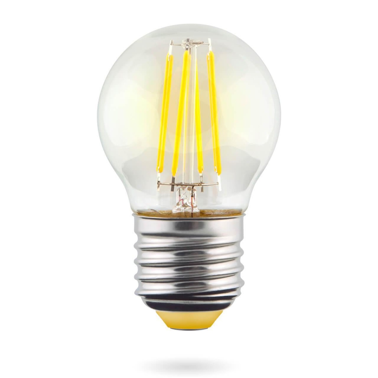 картинка Лампа светодиодная филаментная Voltega E27 6W 4000К прозрачная VG10-G1E27cold6W-F 7024 магазин pro-decor.kz являющийся официальным дистрибьютором в Казахстане картинка Лампа светодиодная филаментная Voltega E27 6W 4000К прозрачная VG10-G1E27cold6W-F 7024 от магазина pro-decor.kz