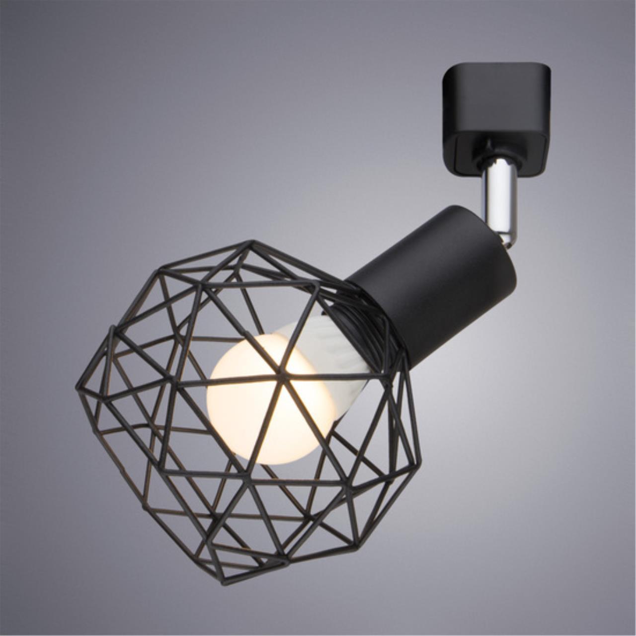 картинка Трековый светильник Arte Lamp A6141PL-1BK от магазина pro-decor.kz
