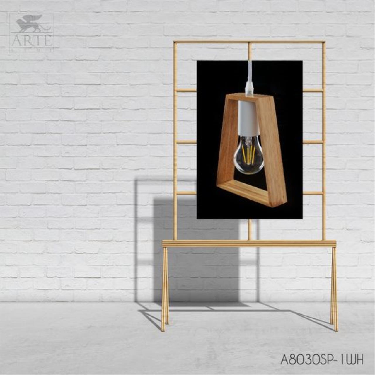 картинка Подвесной светильник Arte Lamp BRUSSELS A8030SP-1WH от магазина pro-decor.kz
