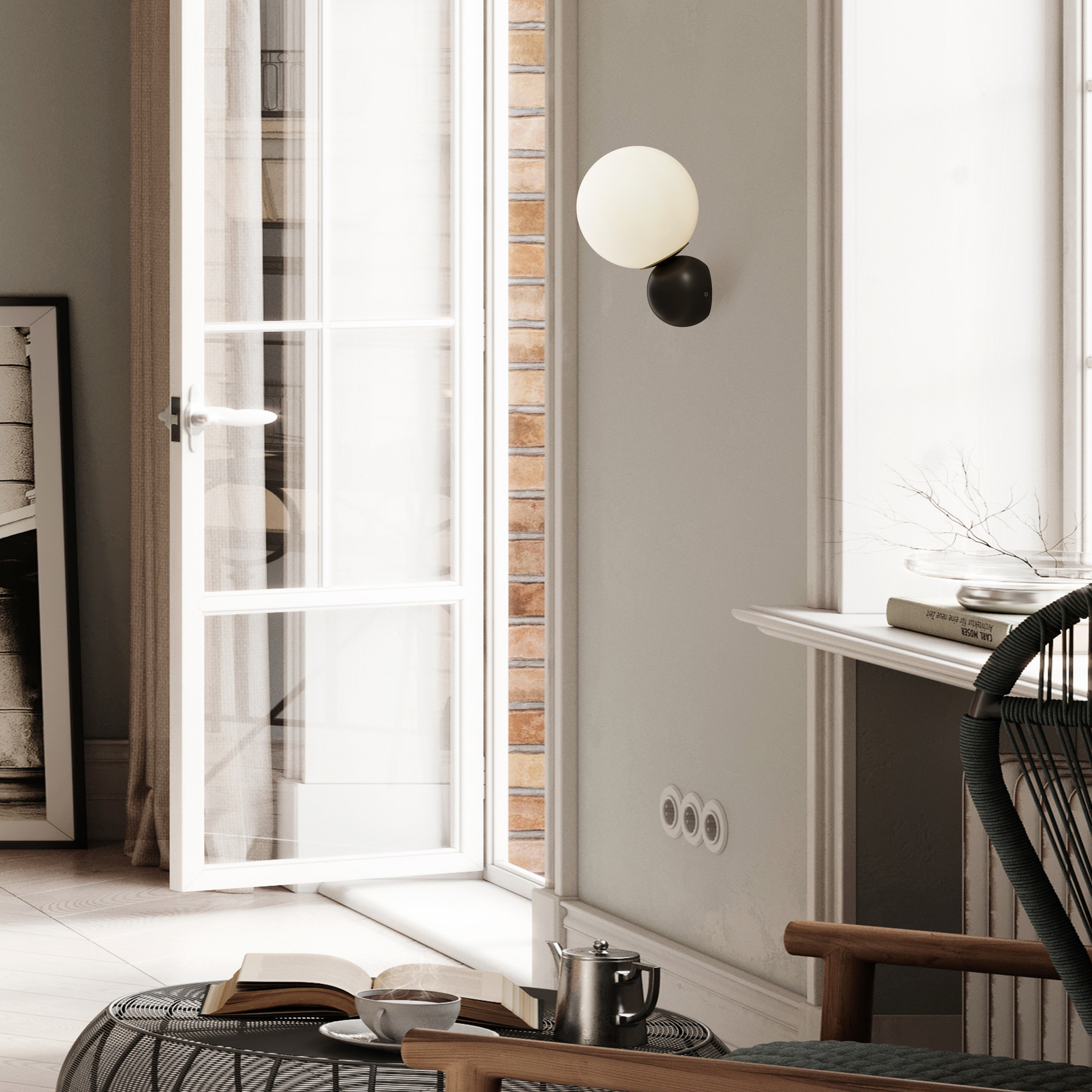 картинка Настенный светильник (бра) Maytoni MOD048WL-01G от магазина pro-decor.kz