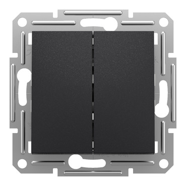 картинка Asfora двухклавишный выключатель, однополюсный Schneider Electric EPH0300171 магазин pro-decor.kz являющийся официальным дистрибьютором в Казахстане картинка Asfora двухклавишный выключатель, однополюсный Schneider Electric EPH0300171 от магазина pro-decor.kz