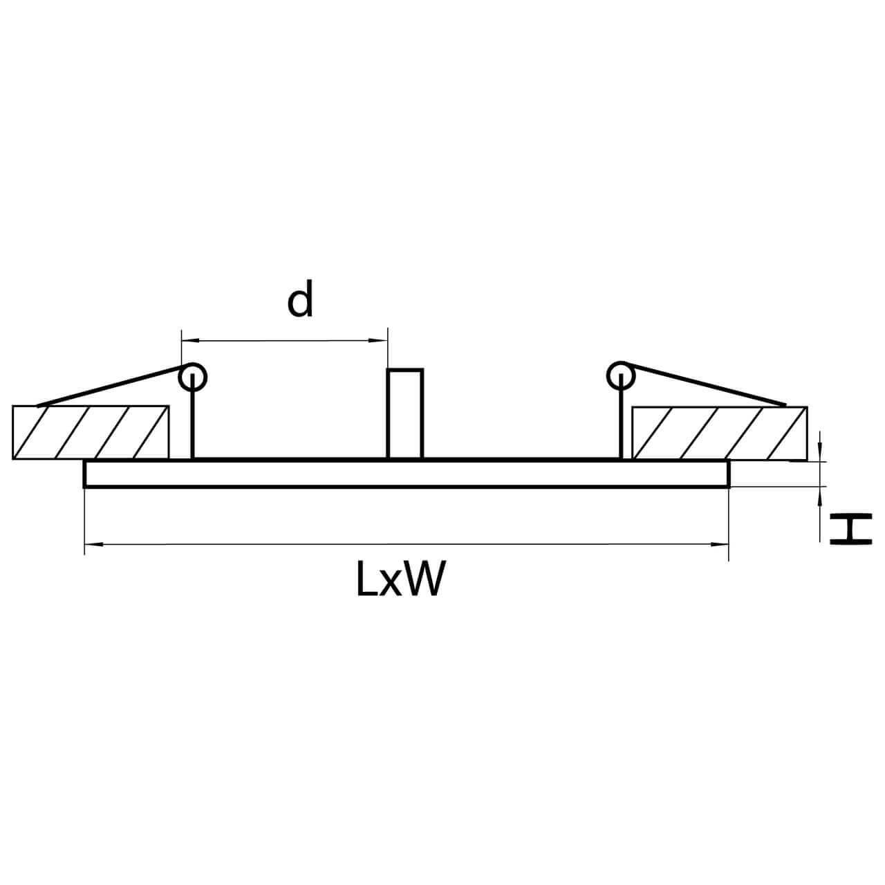 картинка Рамка Lightstar Intero 111 217826 от магазина pro-decor.kz