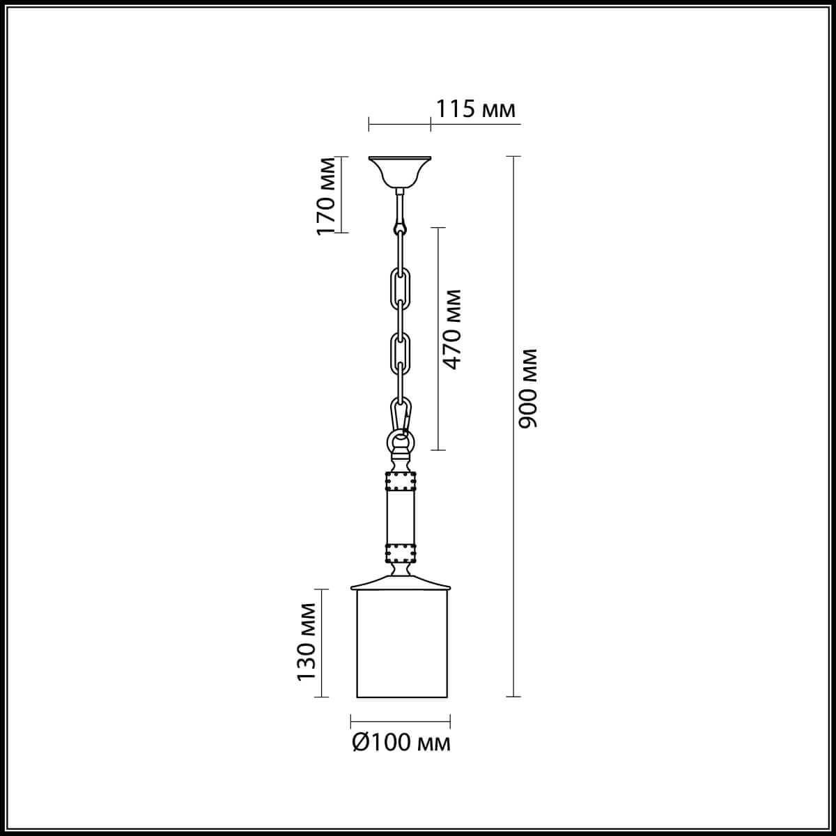 картинка Подвесной светильник Odeon Light Fabo 2767/1 от магазина pro-decor.kz
