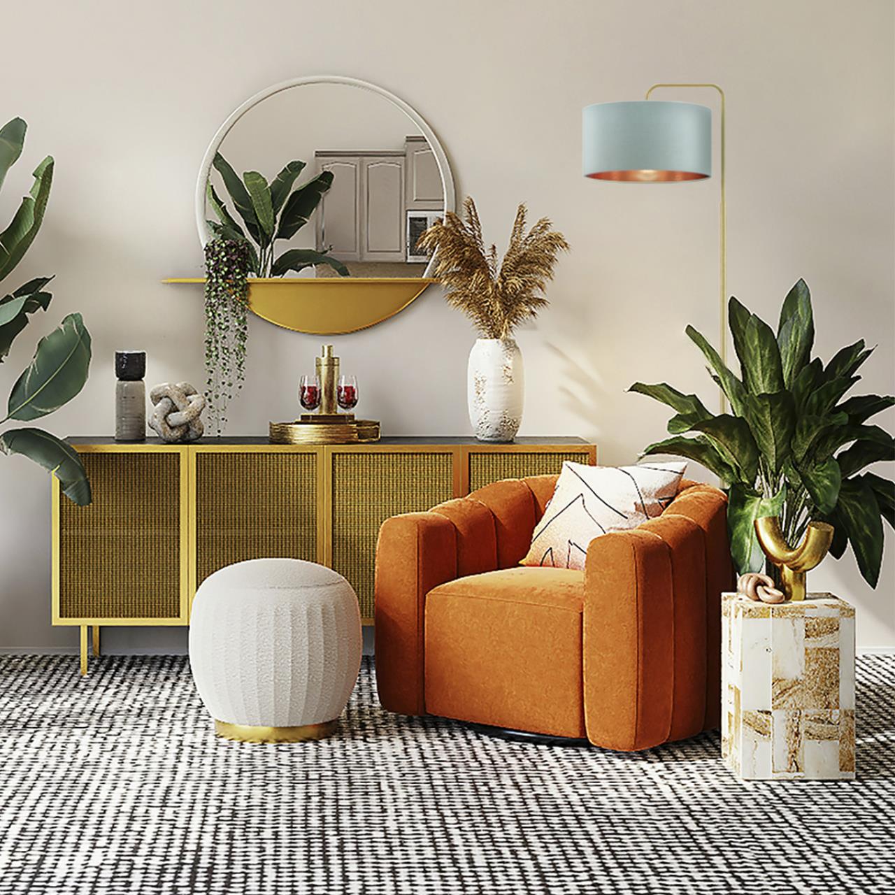 картинка 8074/1F Lumion Торшер  AVIOLA от магазина pro-decor.kz