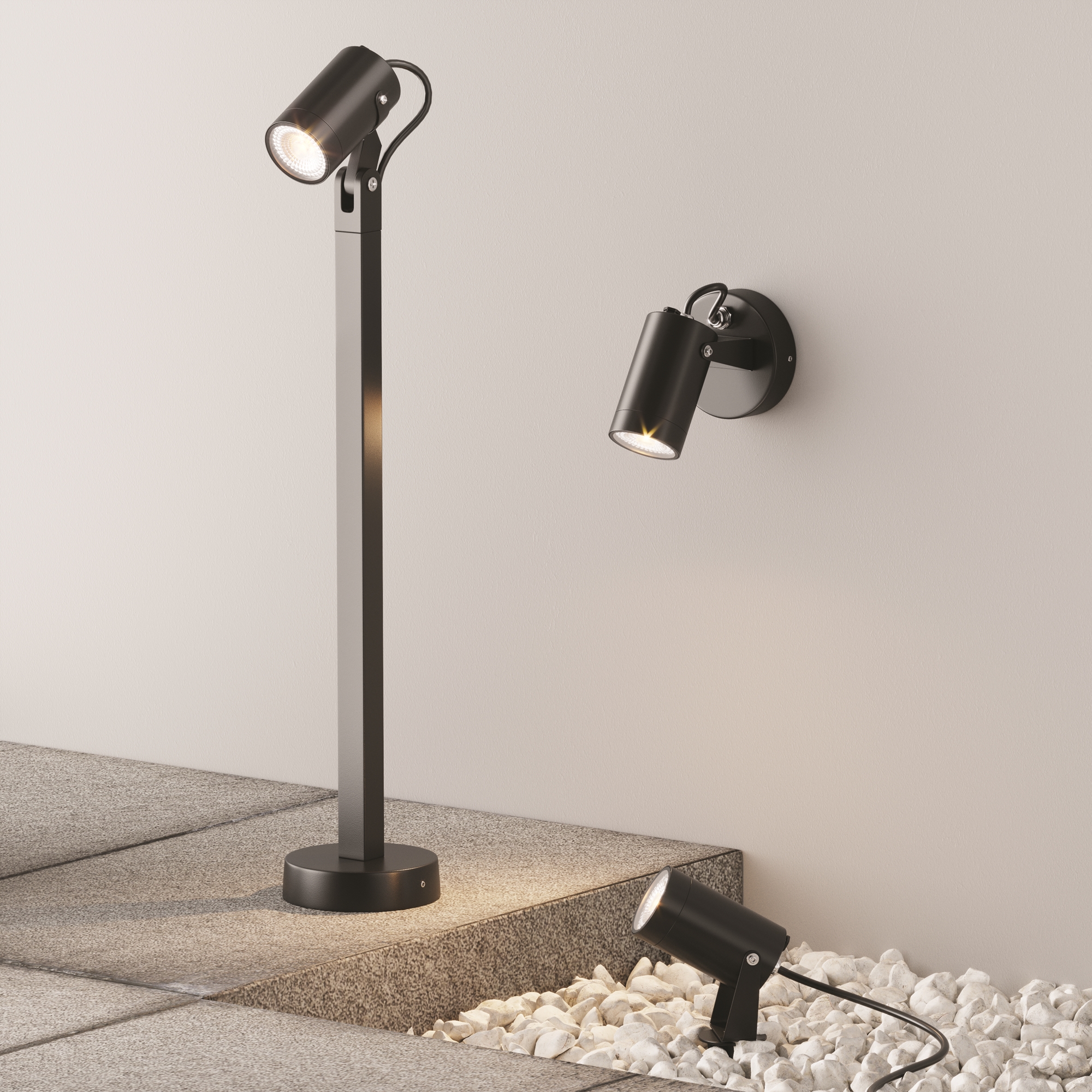 картинка Ландшафтный светильник Outdoor O025FL-01B1 от магазина pro-decor.kz
