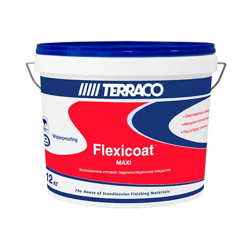 Купить 665107 Flexicoat Maxi/ведро 7кг. Готовая гидроизоляция для санузлов 665107 Flexicoat Maxi/ведро 7кг. Готовая гидроизоляция для санузлов