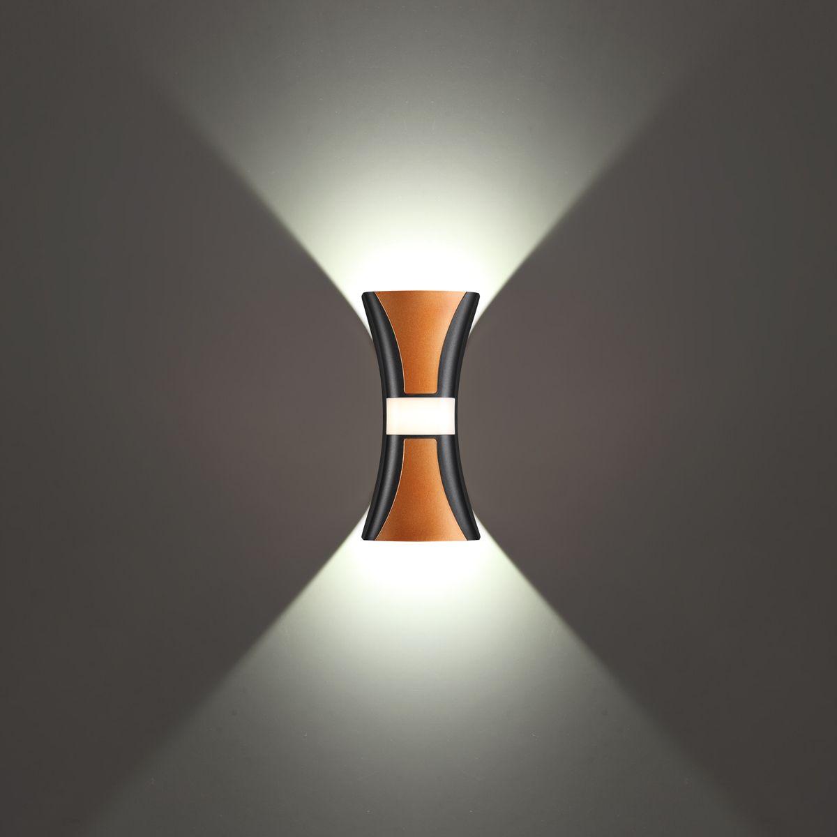 картинка Уличный настенный светодиодный светильник Novotech Street Calle 358936 от магазина pro-decor.kz