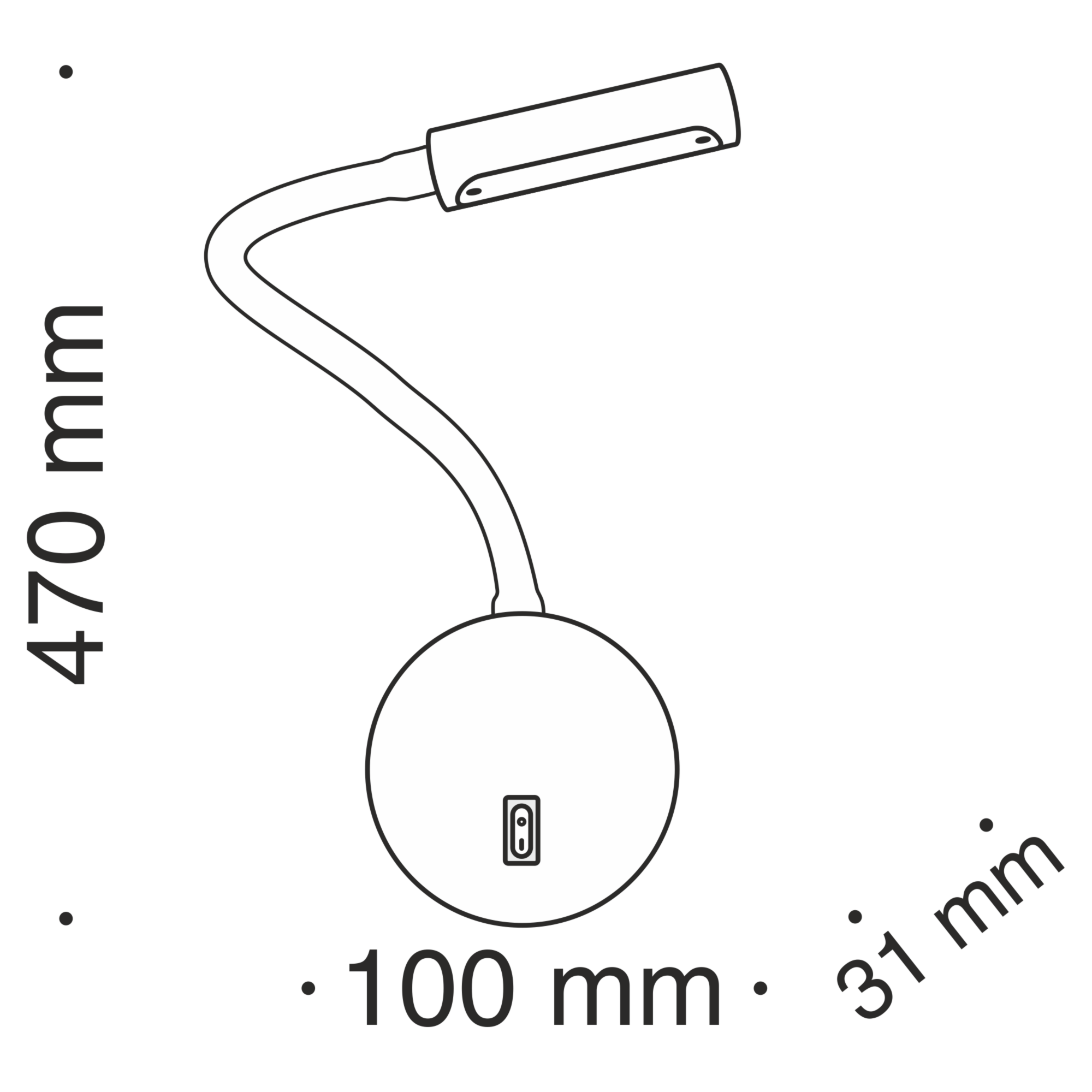 картинка Бра Maytoni Stem C035WL-L3CH3K от магазина pro-decor.kz