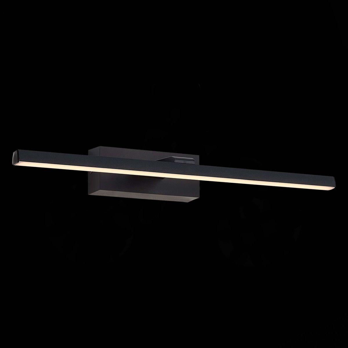картинка SL446.071.01 Подсветка для картин ST-Luce Черный/Черный LED 1*8W 3000K MARETO магазин pro-decor.kz являющийся официальным дистрибьютором в Казахстане картинка SL446.071.01 Подсветка для картин ST-Luce Черный/Черный LED 1*8W 3000K MARETO от магазина pro-decor.kz