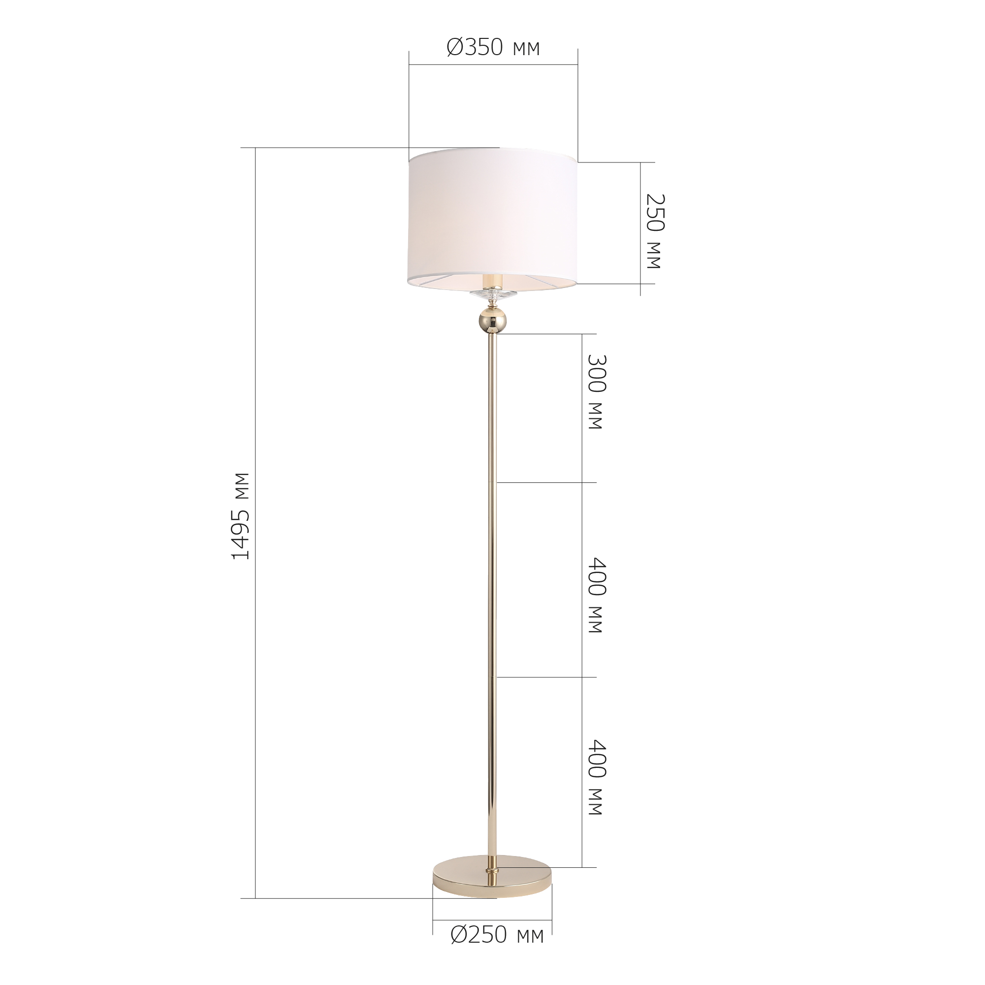 картинка SL1405.205.01 Светильник напольный ST-Luce ELEGANCE магазин pro-decor.kz являющийся официальным дистрибьютором в Казахстане картинка SL1405.205.01 Светильник напольный ST-Luce ELEGANCE от магазина pro-decor.kz