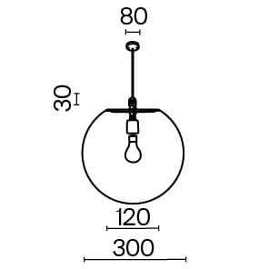 картинка Подвесной светильник Outdoor O594PL-01W от магазина pro-decor.kz