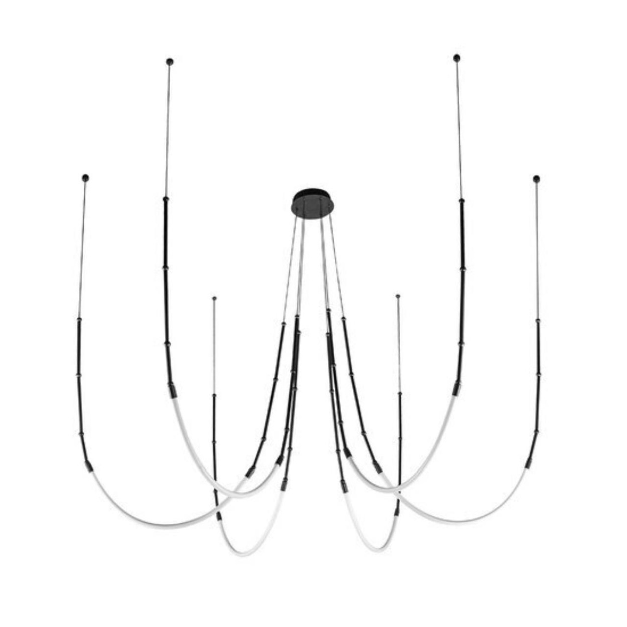 картинка Подвесная люстра Arte Lamp KLIMT A2850SP-42BK от магазина pro-decor.kz