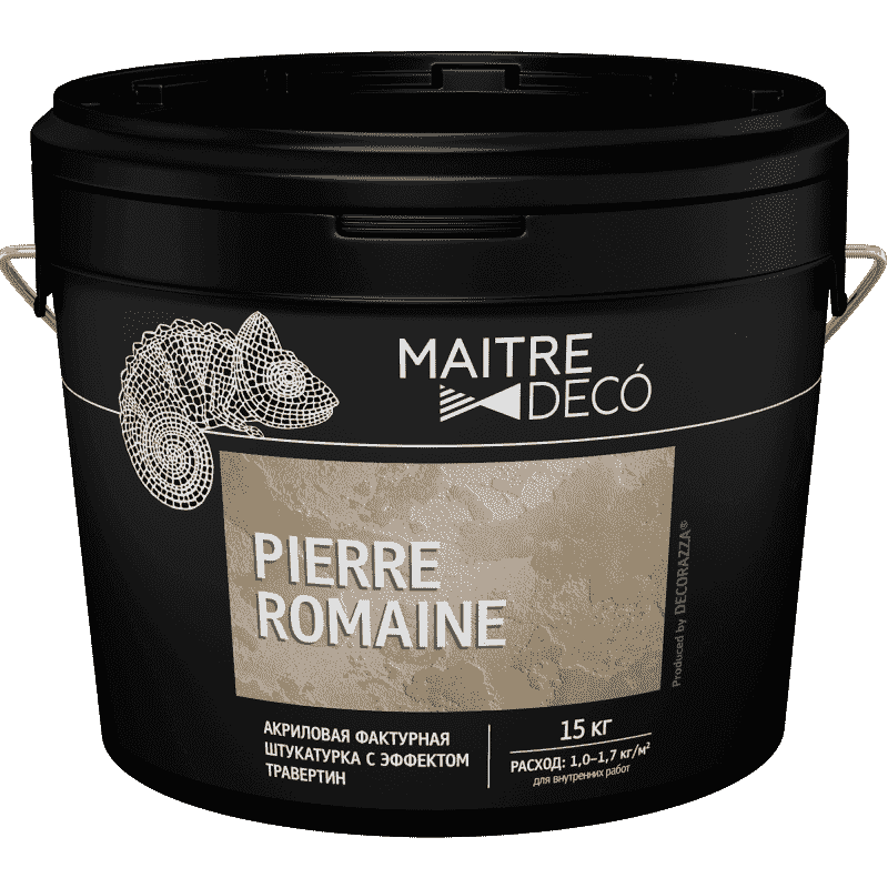 Купить Штукатурка PIERRE ROMAINE, 15 кг Штукатурка PIERRE ROMAINE, 15 кг