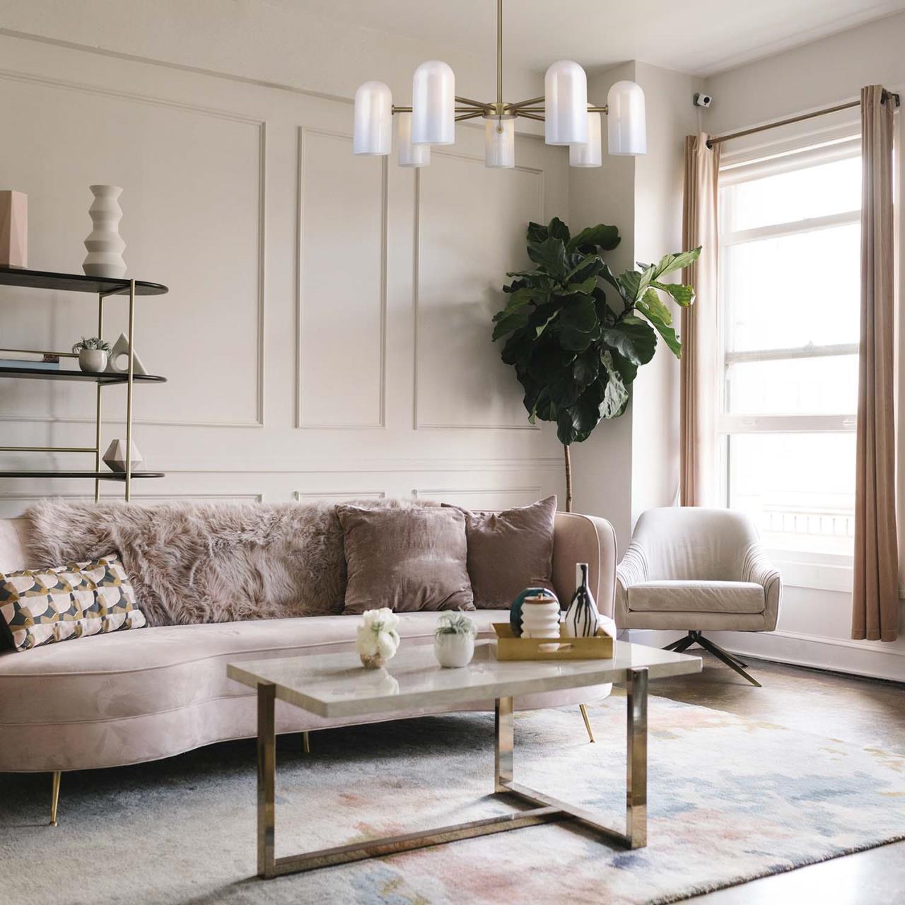 картинка Потолочная люстра на штанге F-Promo Barfila 4619-7P от магазина pro-decor.kz