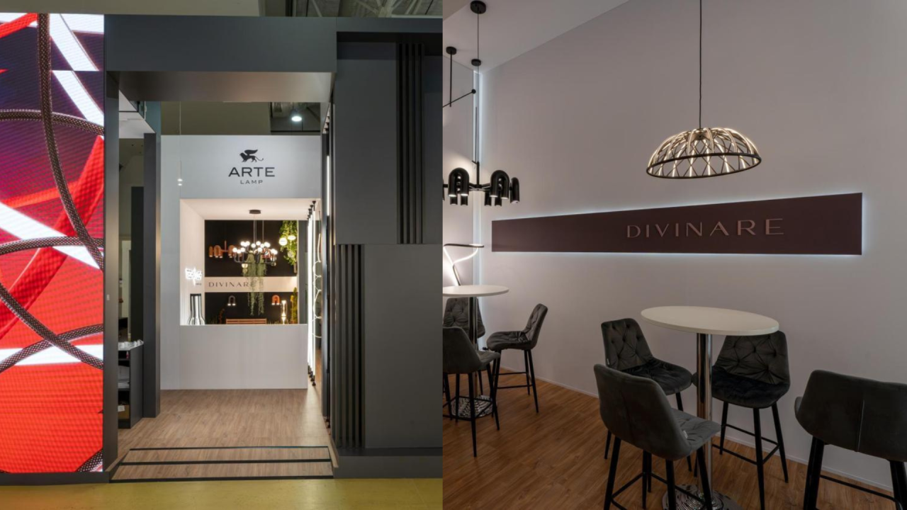 Arte Lamp и Divinare на выставке Interlight 2024 Arte Lamp и Divinare на выставке Interlight 2024