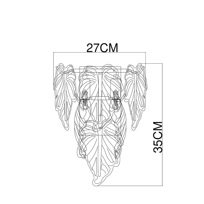 картинка Настенный светильник Arte Lamp LILLY A4070AP-2GO от магазина pro-decor.kz