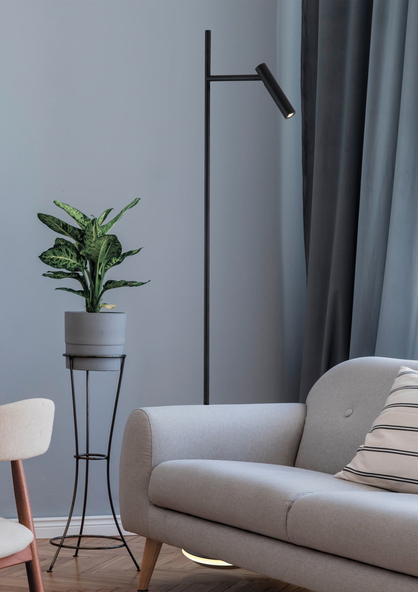 картинка Торшер Maytoni Estudo Z010FL-L8B3K от магазина pro-decor.kz