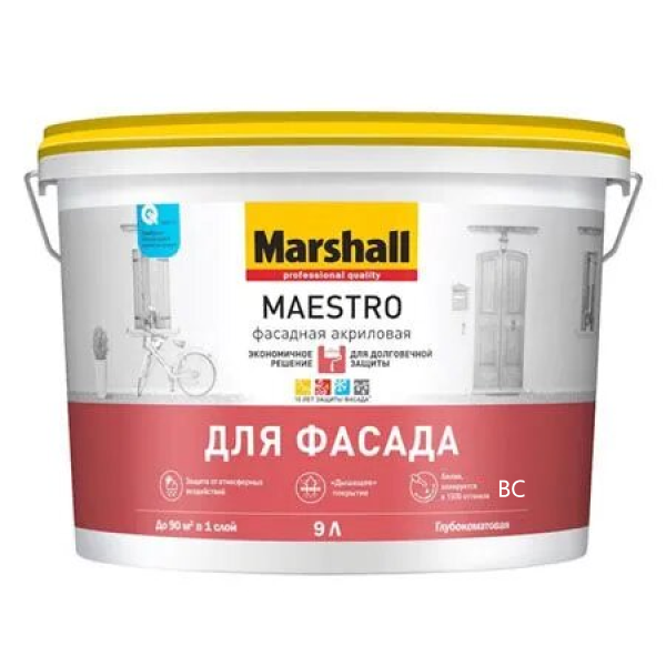 Купить MAESTRO фасадная акриловая BC 9 MAESTRO фасадная акриловая BC 9
