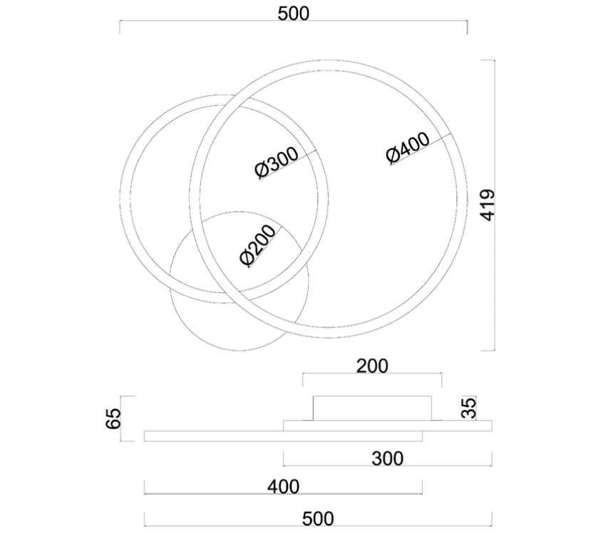 картинка Потолочный светильник Arte Lamp MARSIC A2211PL-48BK от магазина pro-decor.kz