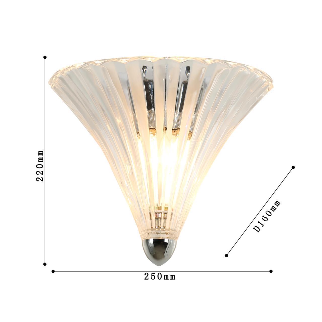 картинка Настенный светильник Favourite Iris 1696-1W от магазина pro-decor.kz