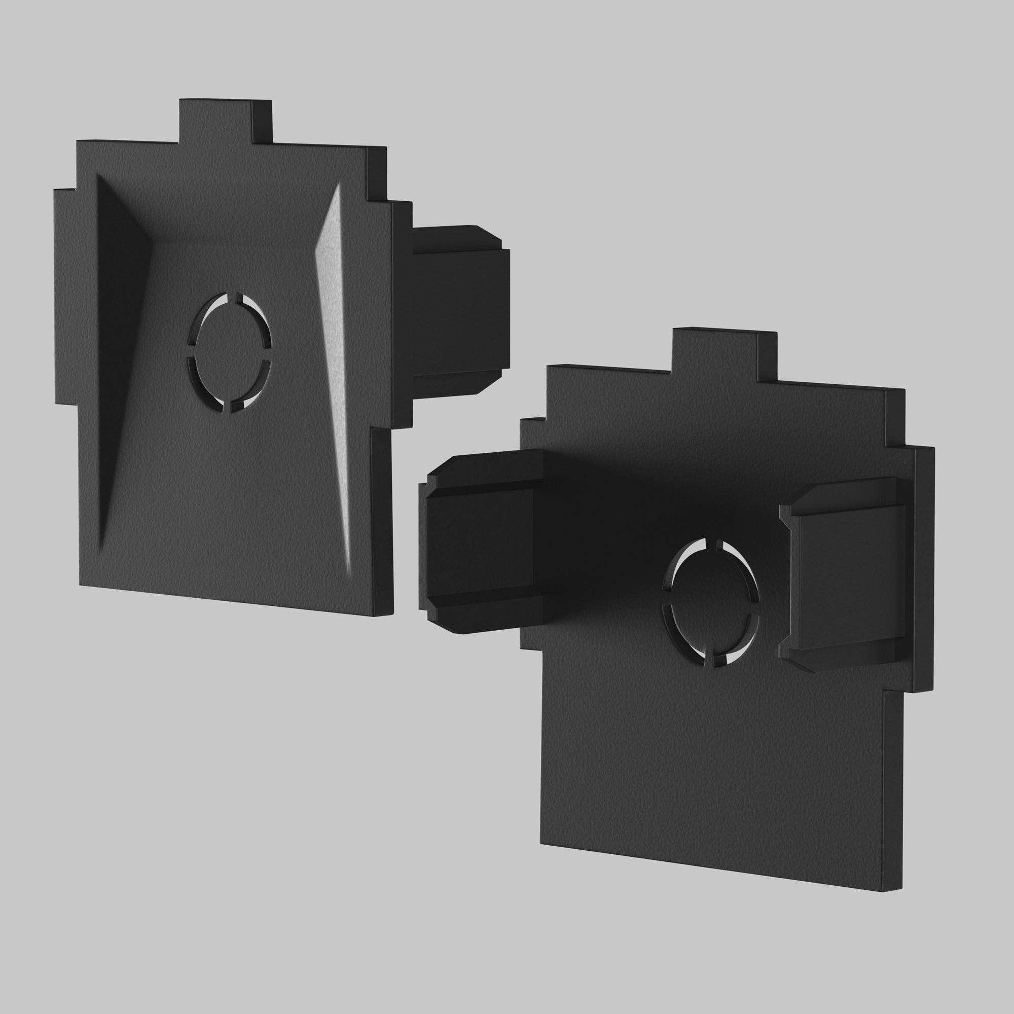 картинка Комплектующие для встраиваемой трековой системы Technical TRA084EC-12B от магазина pro-decor.kz