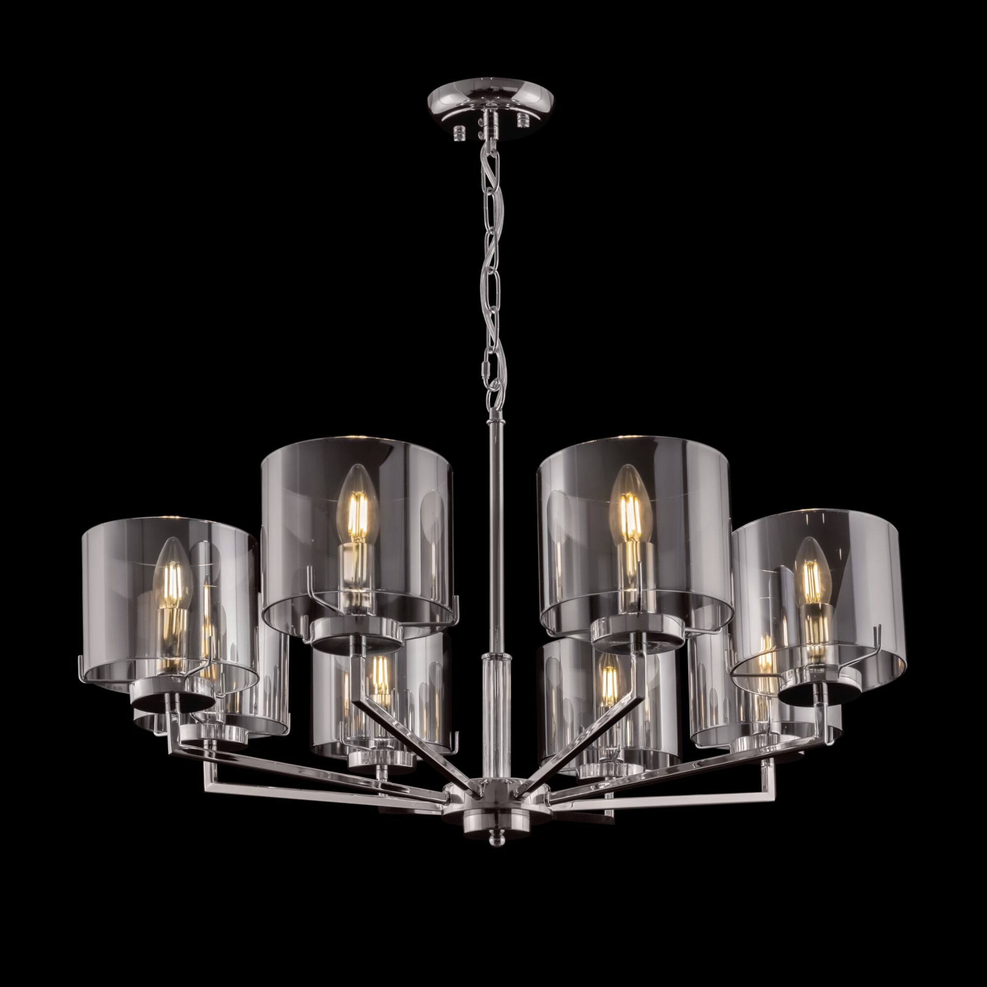 картинка Подвесная люстра Freya Karen FR5096PL-08CH от магазина pro-decor.kz