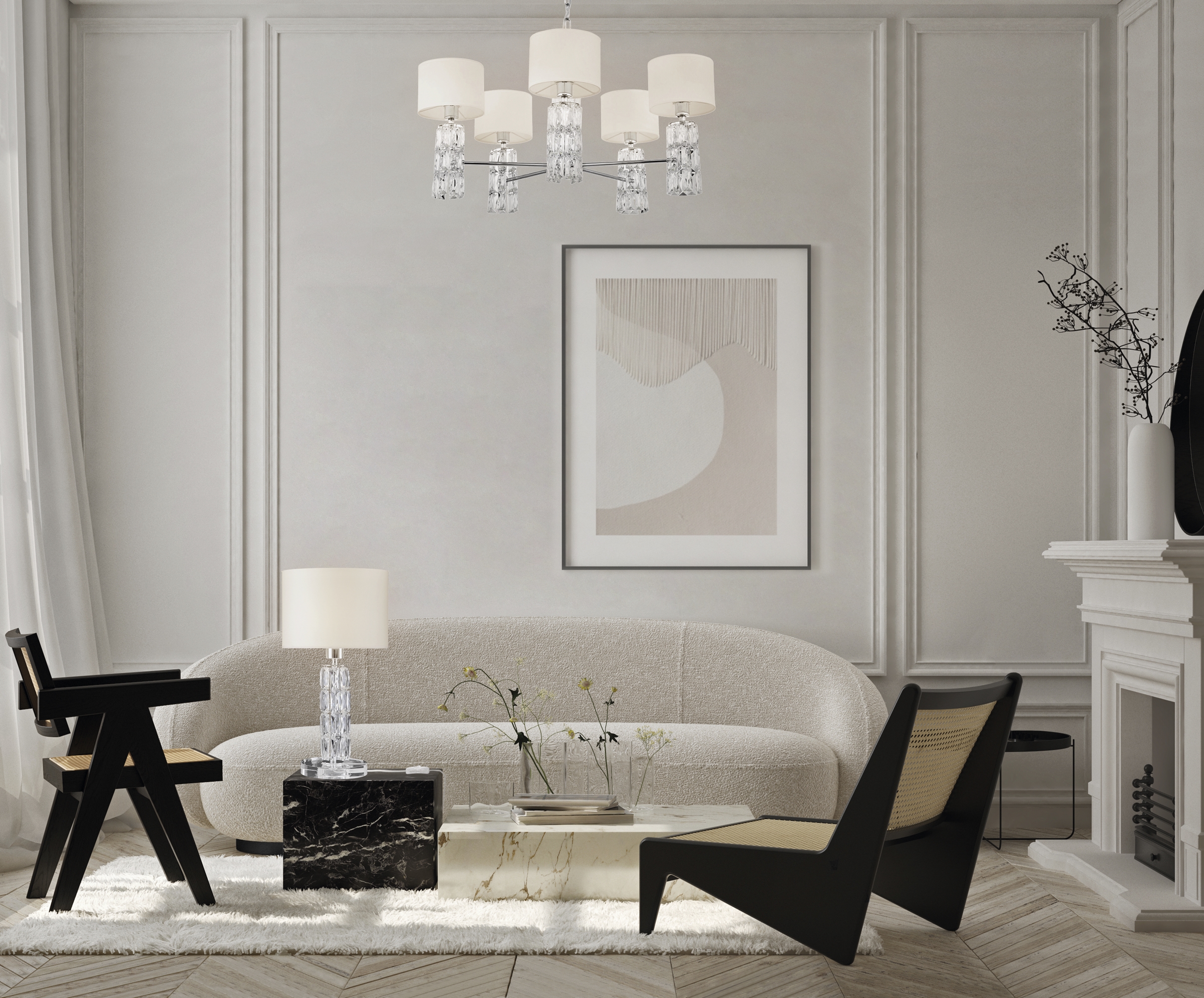 картинка Подвесная люстра Maytoni Talento DIA008PL-05CH от магазина pro-decor.kz