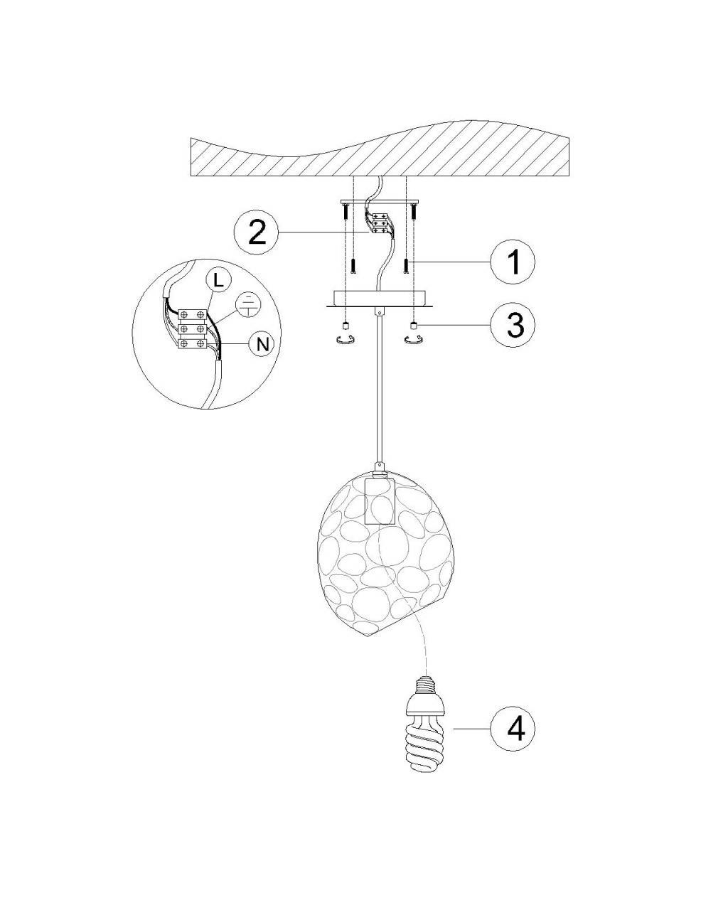картинка Подвесной светильник Favourite Gittus 2011-1P от магазина pro-decor.kz