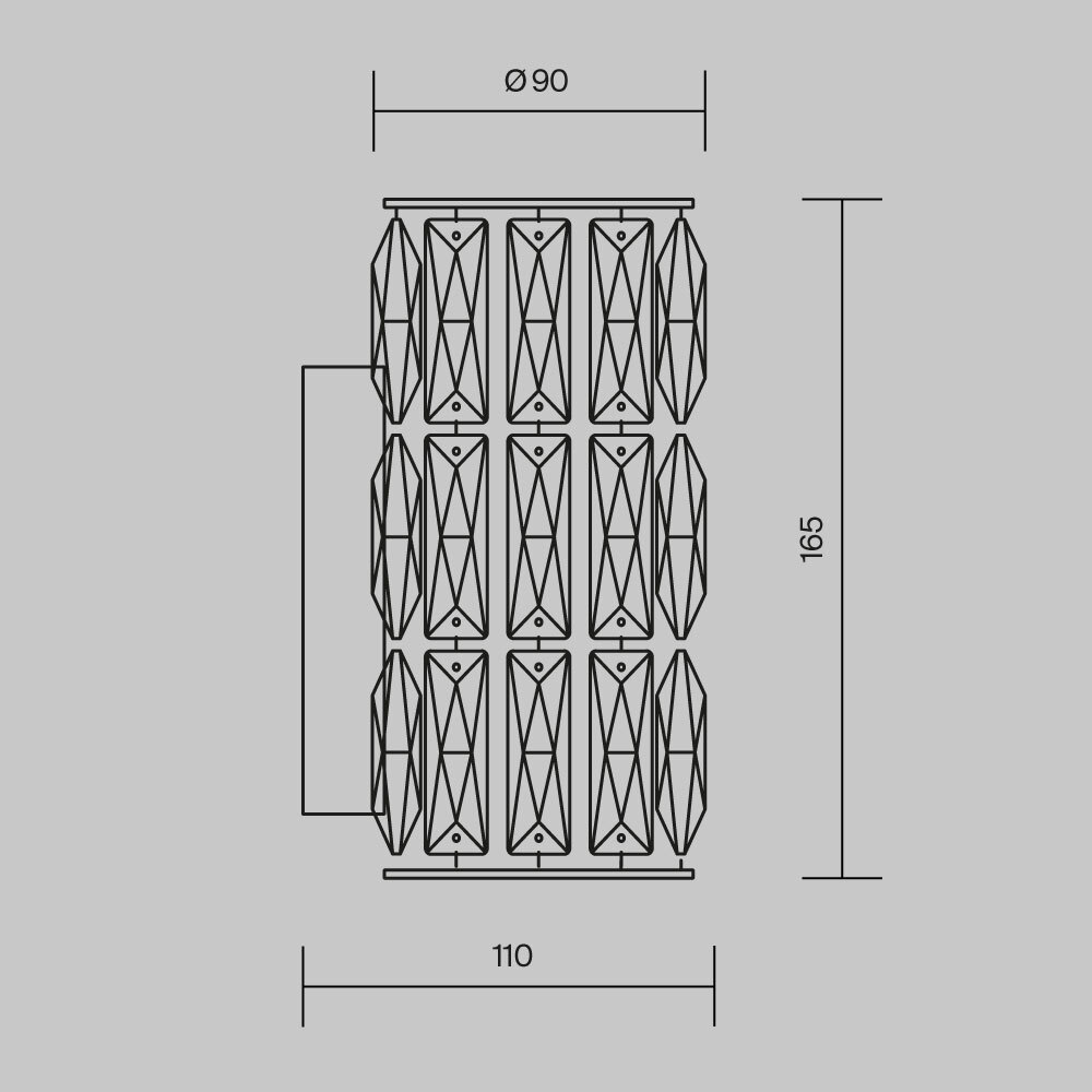 картинка Бра Maytoni Talento DIA008WL-1CH от магазина pro-decor.kz
