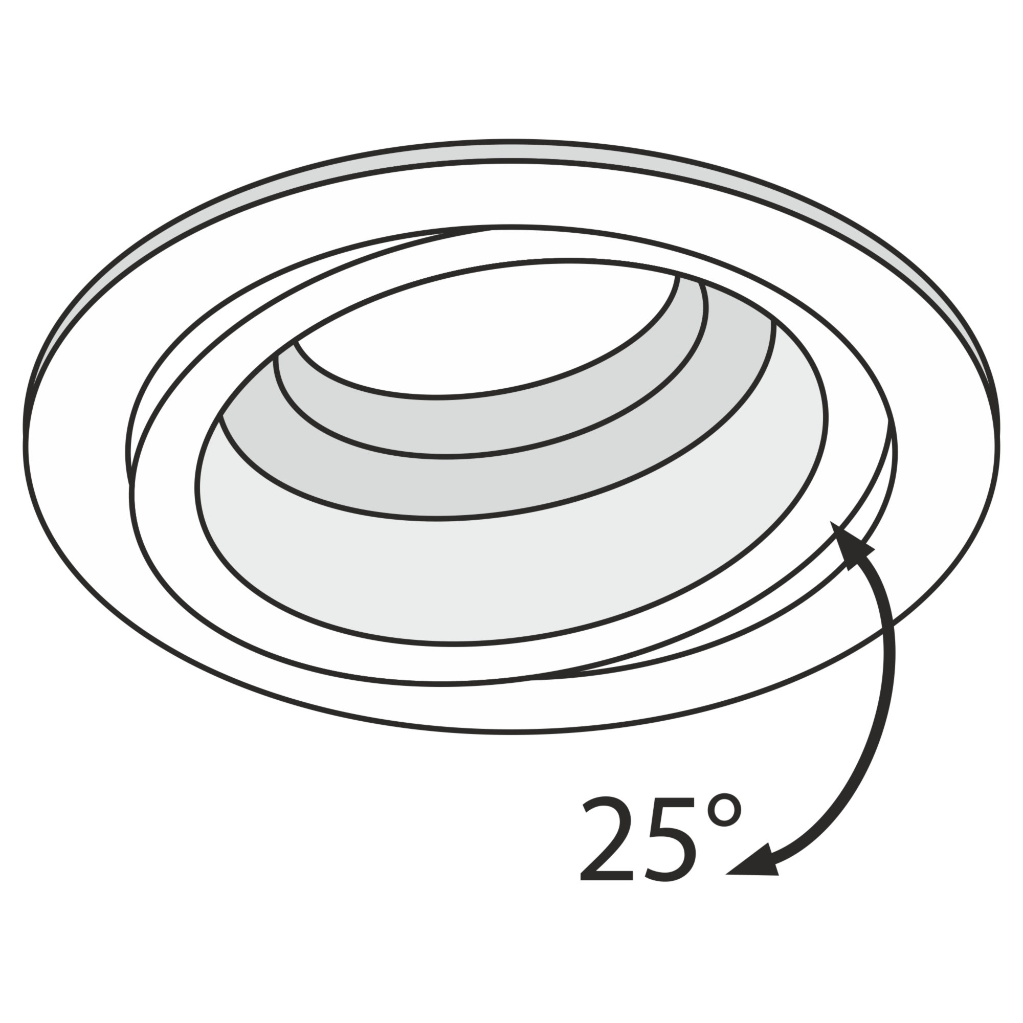 картинка Встраиваемый светильник Maytoni Akron DL025-2-01W от магазина pro-decor.kz
