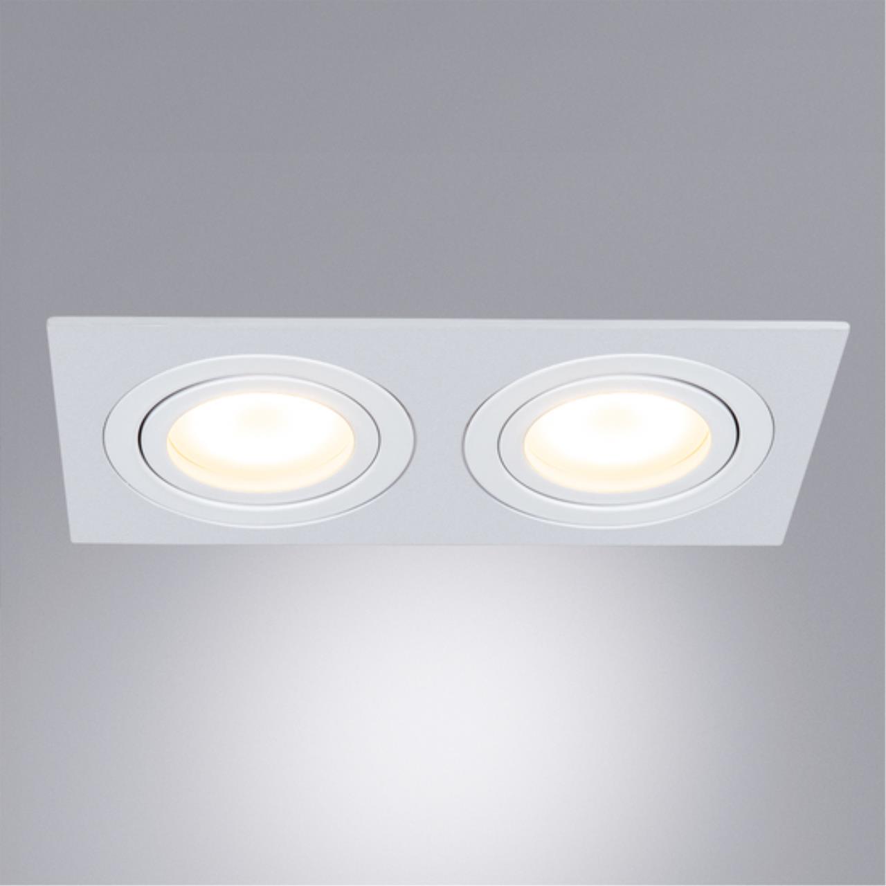 картинка Встраиваемый светильник Arte Lamp TARF A2168PL-2WH магазин pro-decor.kz являющийся официальным дистрибьютором в Казахстане картинка Встраиваемый светильник Arte Lamp TARF A2168PL-2WH от магазина pro-decor.kz