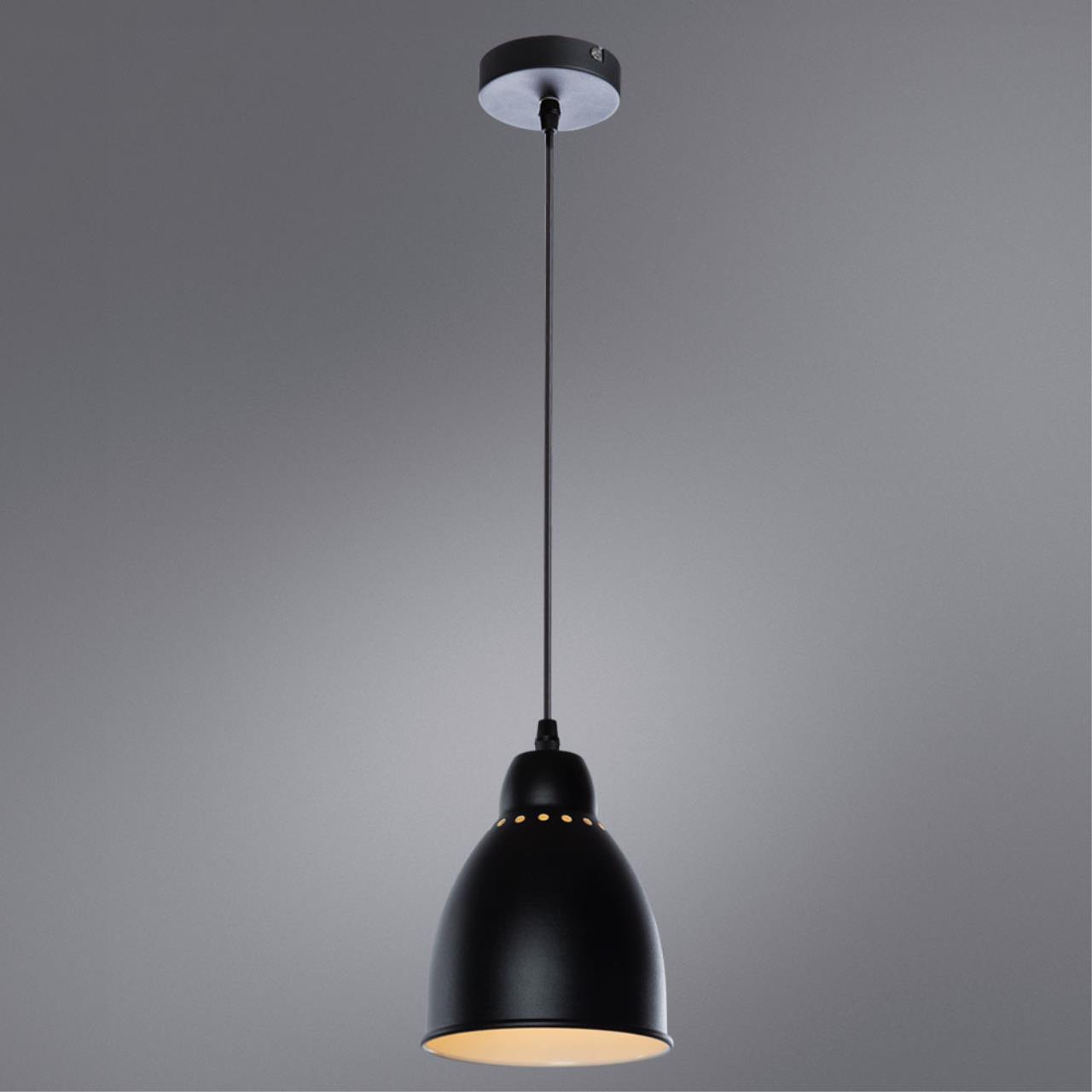 картинка Подвесной светильник Arte Lamp Braccio A2054SP-1BK от магазина pro-decor.kz