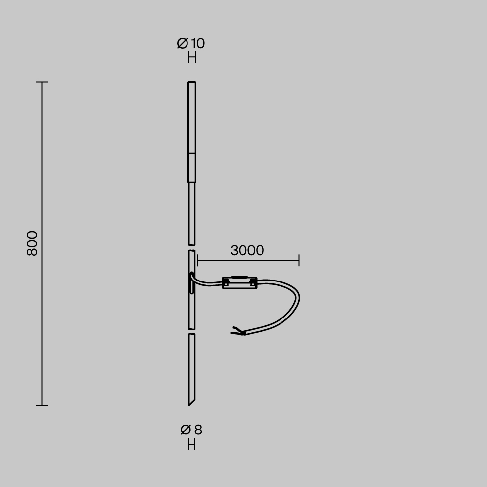 картинка Ландшафтный светильник Outdoor O524FL-L2B3K Flare S магазин pro-decor.kz являющийся официальным дистрибьютором в Казахстане картинка Ландшафтный светильник Outdoor O524FL-L2B3K Flare S от магазина pro-decor.kz