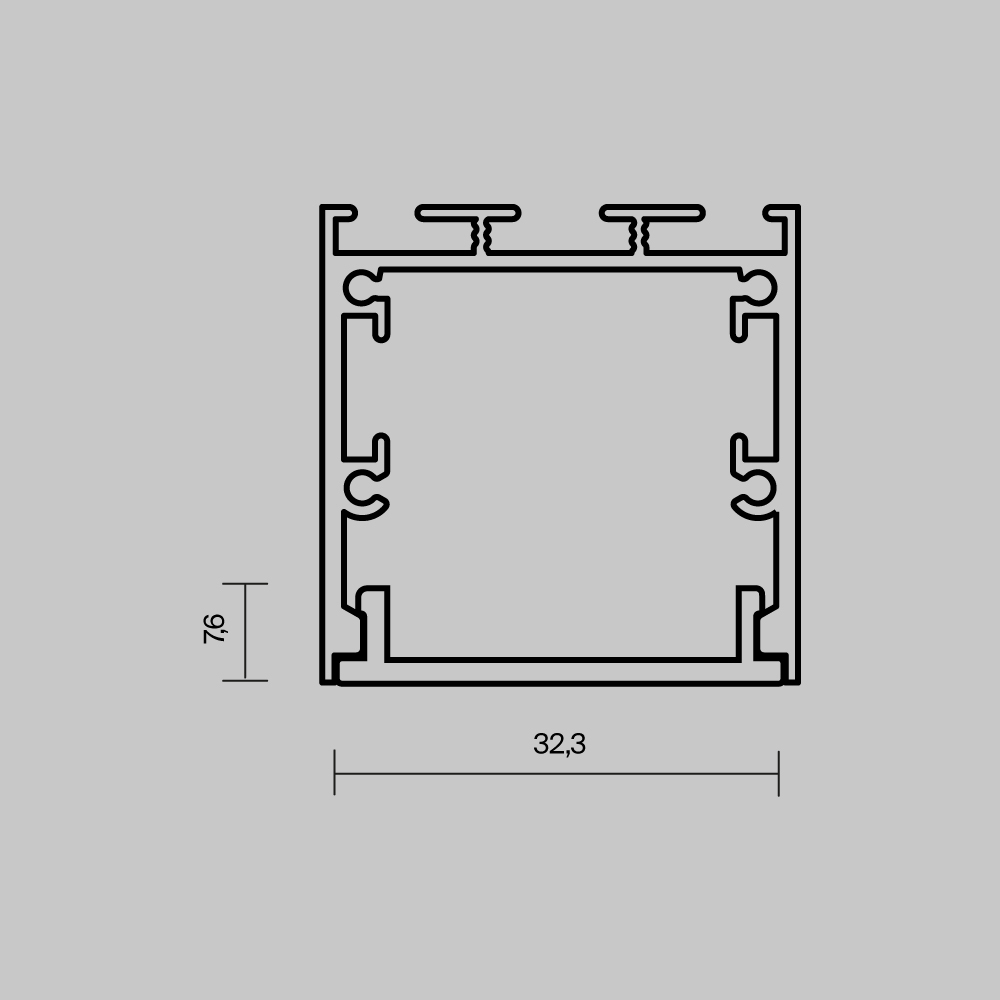 картинка Комплектующие для профиля Led Strip 642040 от магазина pro-decor.kz