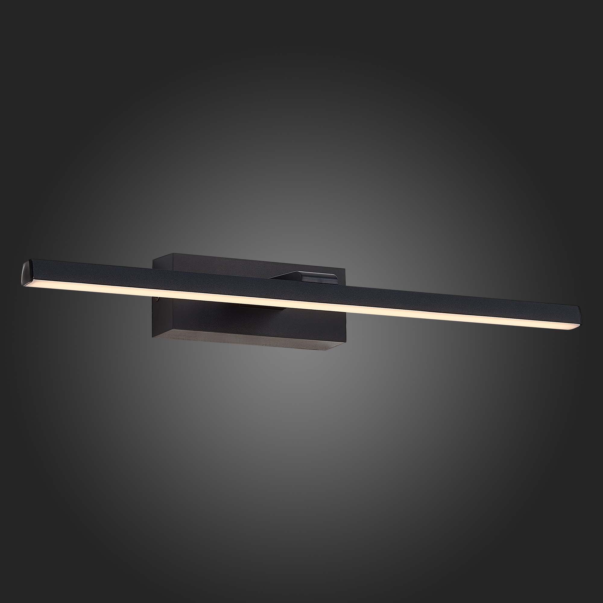 картинка SL446.071.01 Подсветка для картин ST-Luce Черный/Черный LED 1*8W 3000K MARETO магазин pro-decor.kz являющийся официальным дистрибьютором в Казахстане картинка SL446.071.01 Подсветка для картин ST-Luce Черный/Черный LED 1*8W 3000K MARETO от магазина pro-decor.kz
