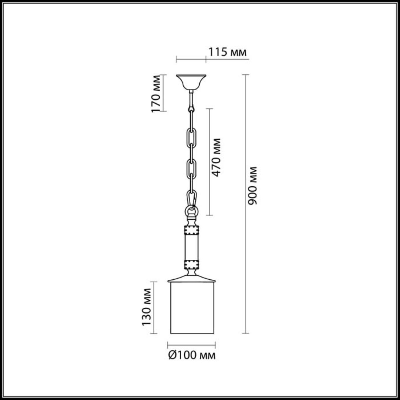 картинка Подвесной светильник Odeon Light Fabo 2767/1 от магазина pro-decor.kz