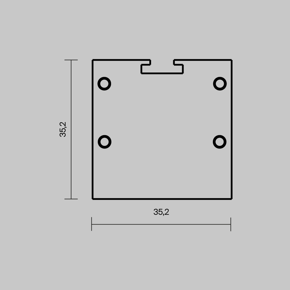 картинка Комплектующие для профиля Led Strip 642083 от магазина pro-decor.kz