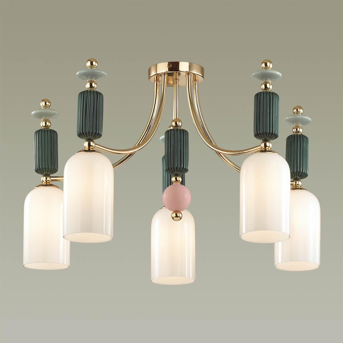 картинка Потолочная люстра Odeon Light Classic Candy 4861/5C от магазина pro-decor.kz