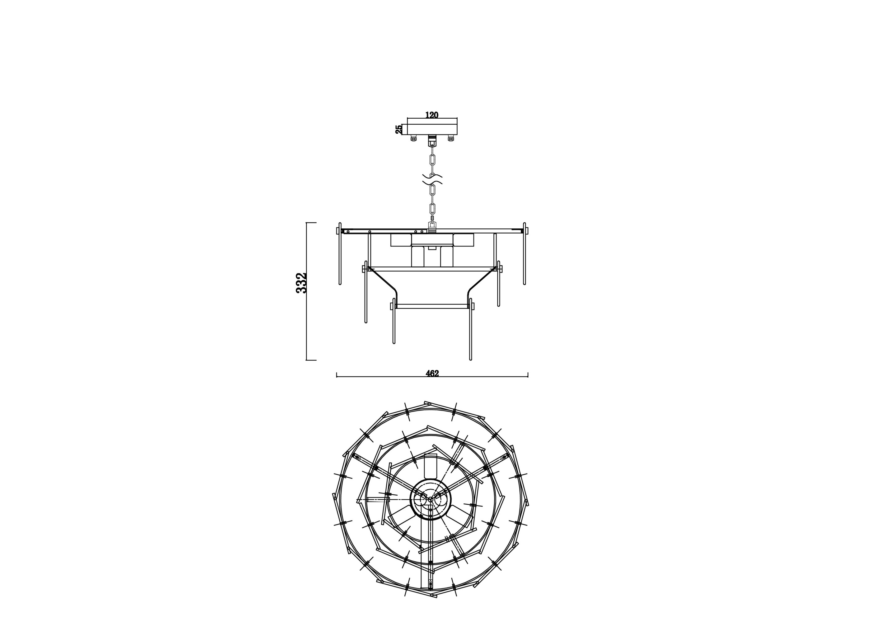 картинка Подвесной светильник Freya FR5197PL-05CH магазин pro-decor.kz являющийся официальным дистрибьютором в Казахстане картинка Подвесной светильник Freya FR5197PL-05CH от магазина pro-decor.kz