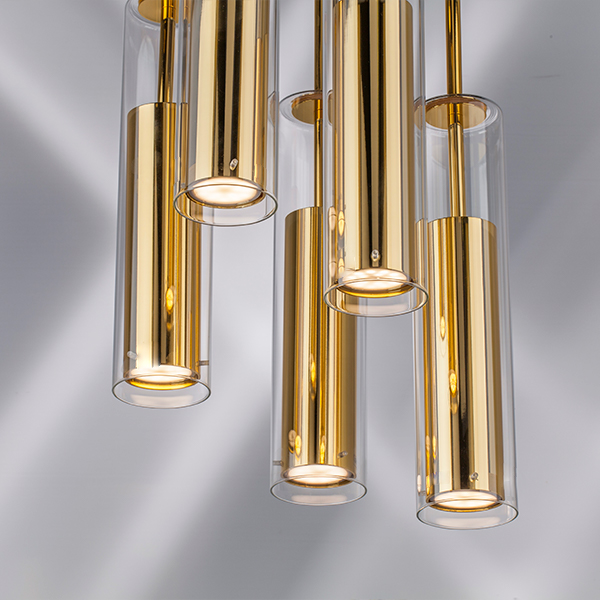 картинка 756052 Люстра CILINO 5х40W GU10 GOLD магазин pro-decor.kz являющийся официальным дистрибьютором в Казахстане картинка 756052 Люстра CILINO 5х40W GU10 GOLD от магазина pro-decor.kz