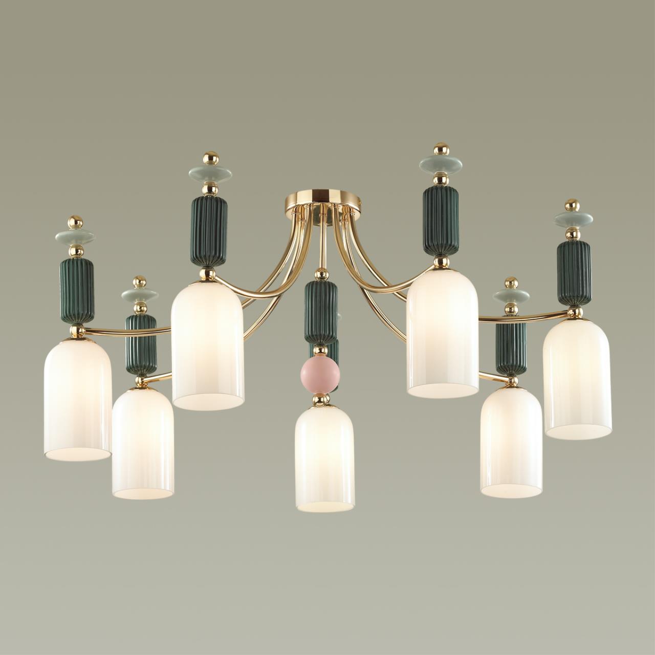картинка Потолочная люстра Odeon Light Classic Candy 4861/7C магазин pro-decor.kz являющийся официальным дистрибьютором в Казахстане картинка Потолочная люстра Odeon Light Classic Candy 4861/7C от магазина pro-decor.kz