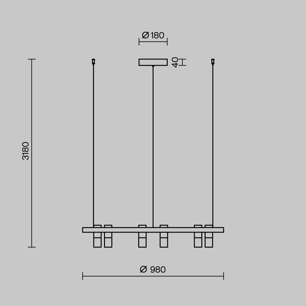картинка Подвесной светильник Maytoni MOD102PL-L42BK магазин pro-decor.kz являющийся официальным дистрибьютором в Казахстане картинка Подвесной светильник Maytoni MOD102PL-L42BK от магазина pro-decor.kz