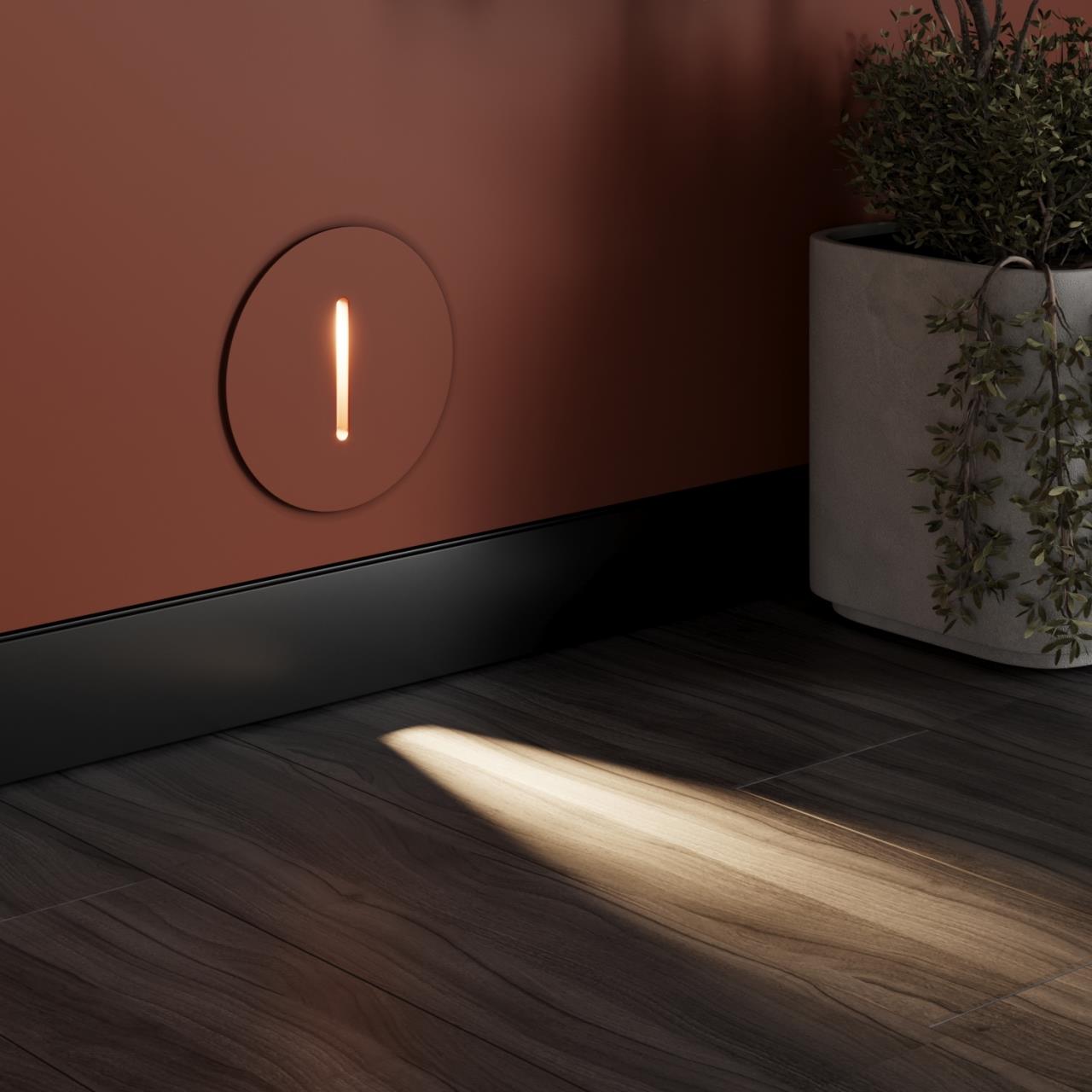 картинка 7081/3WL Odeon Light Подсветка лестницы круглая GIPS магазин pro-decor.kz являющийся официальным дистрибьютором в Казахстане картинка 7081/3WL Odeon Light Подсветка лестницы круглая GIPS от магазина pro-decor.kz