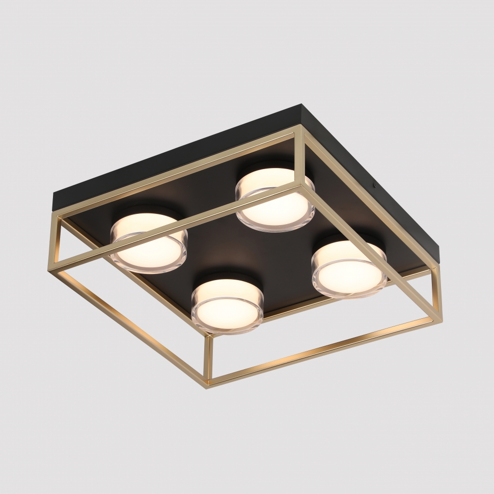 картинка Светильник потолочный iLedex Link iLedex 4778-37x37 MBK+SGD магазин pro-decor.kz являющийся официальным дистрибьютором в Казахстане картинка Светильник потолочный iLedex Link iLedex 4778-37x37 MBK+SGD от магазина pro-decor.kz