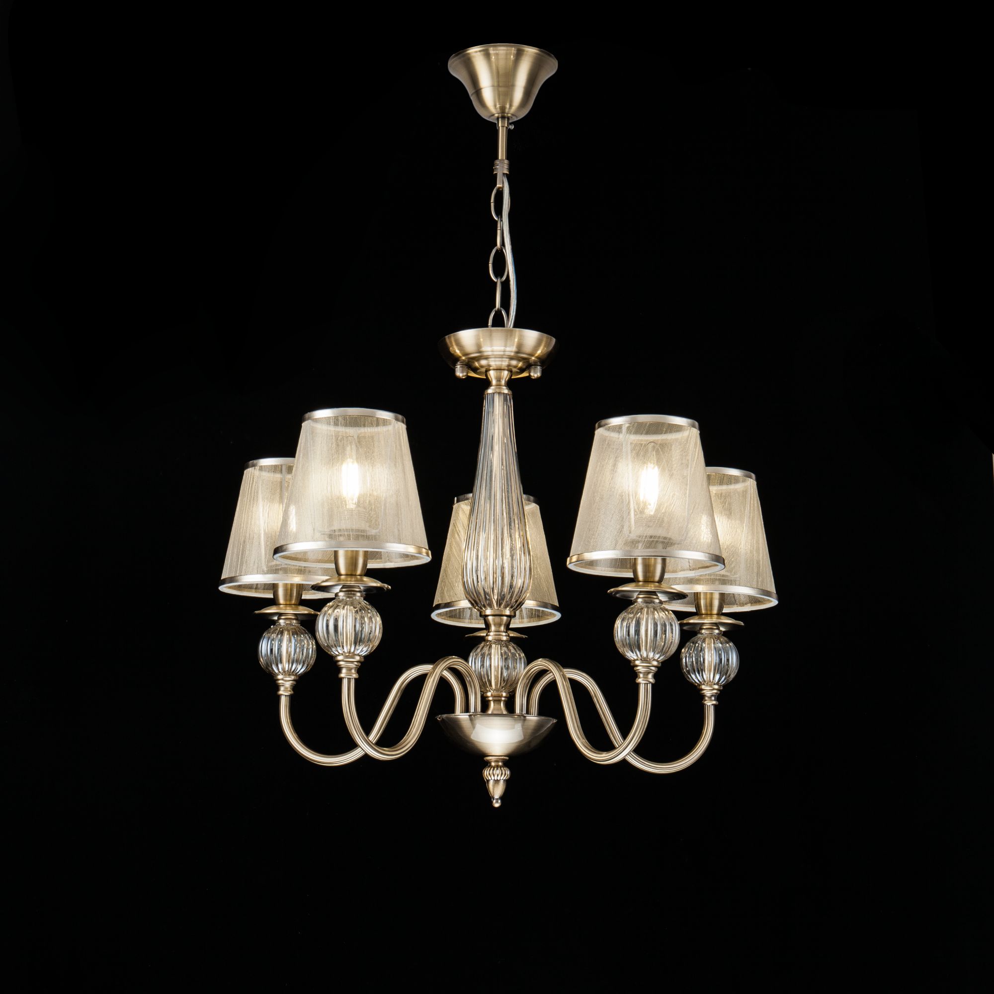 картинка Подвесная люстра Freya Inessa FR2685PL-05BZ от магазина pro-decor.kz