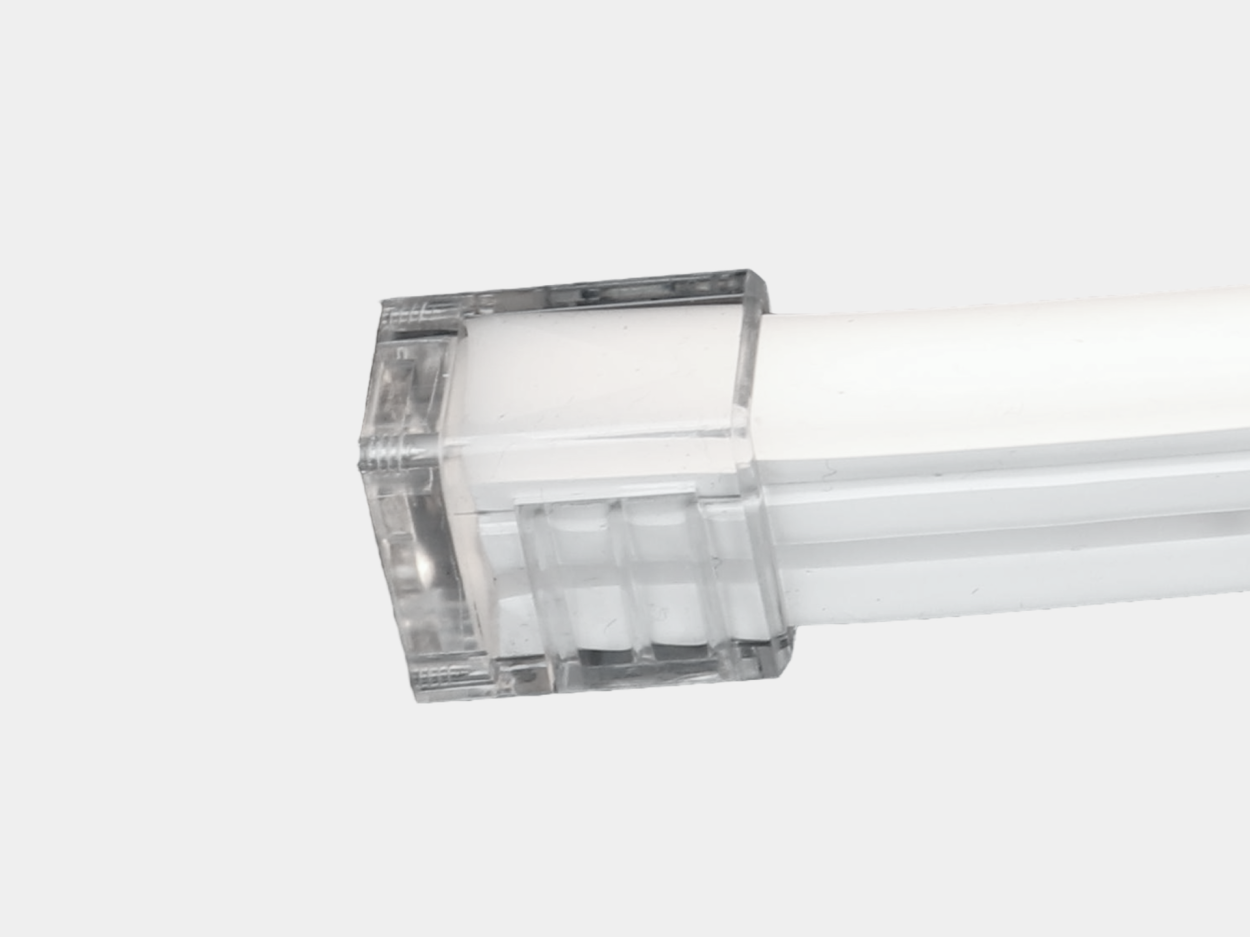 картинка Прозрачная пластиковая заглушка IP67 глухая, прозрачная, END-1220-TR от магазина pro-decor.kz