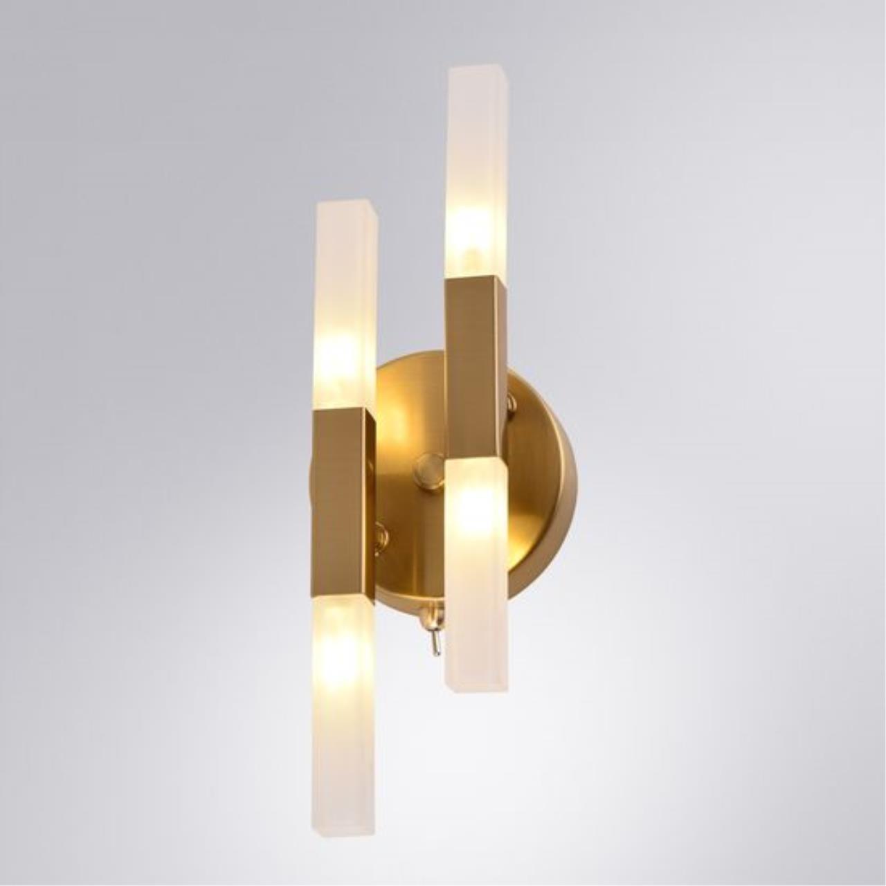 картинка Настенный светильник Arte Lamp RAMONA A7410AP-4PB от магазина pro-decor.kz