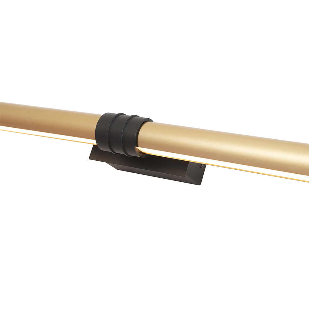 картинка Настенный светильник Crystal Lux PRADA AP16W BRASS Crystal Lux 2741/416 от магазина pro-decor.kz