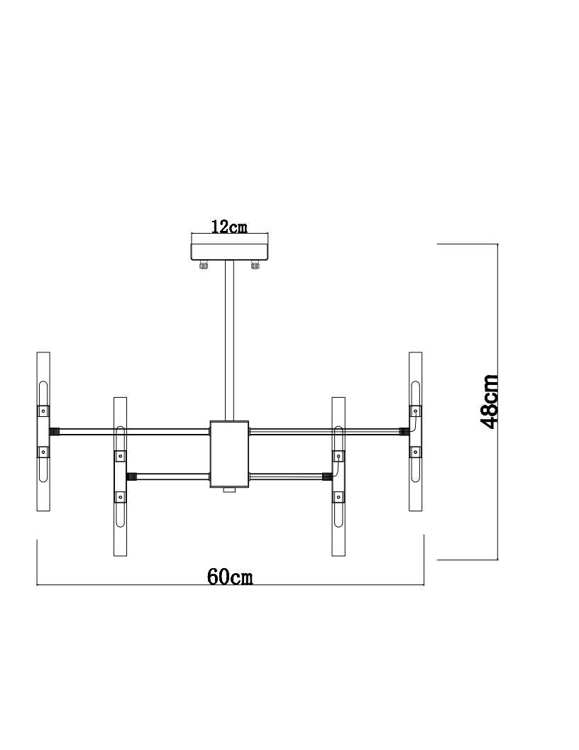 картинка Подвесная люстра Arte Lamp Ramona A7410PL-24CC от магазина pro-decor.kz