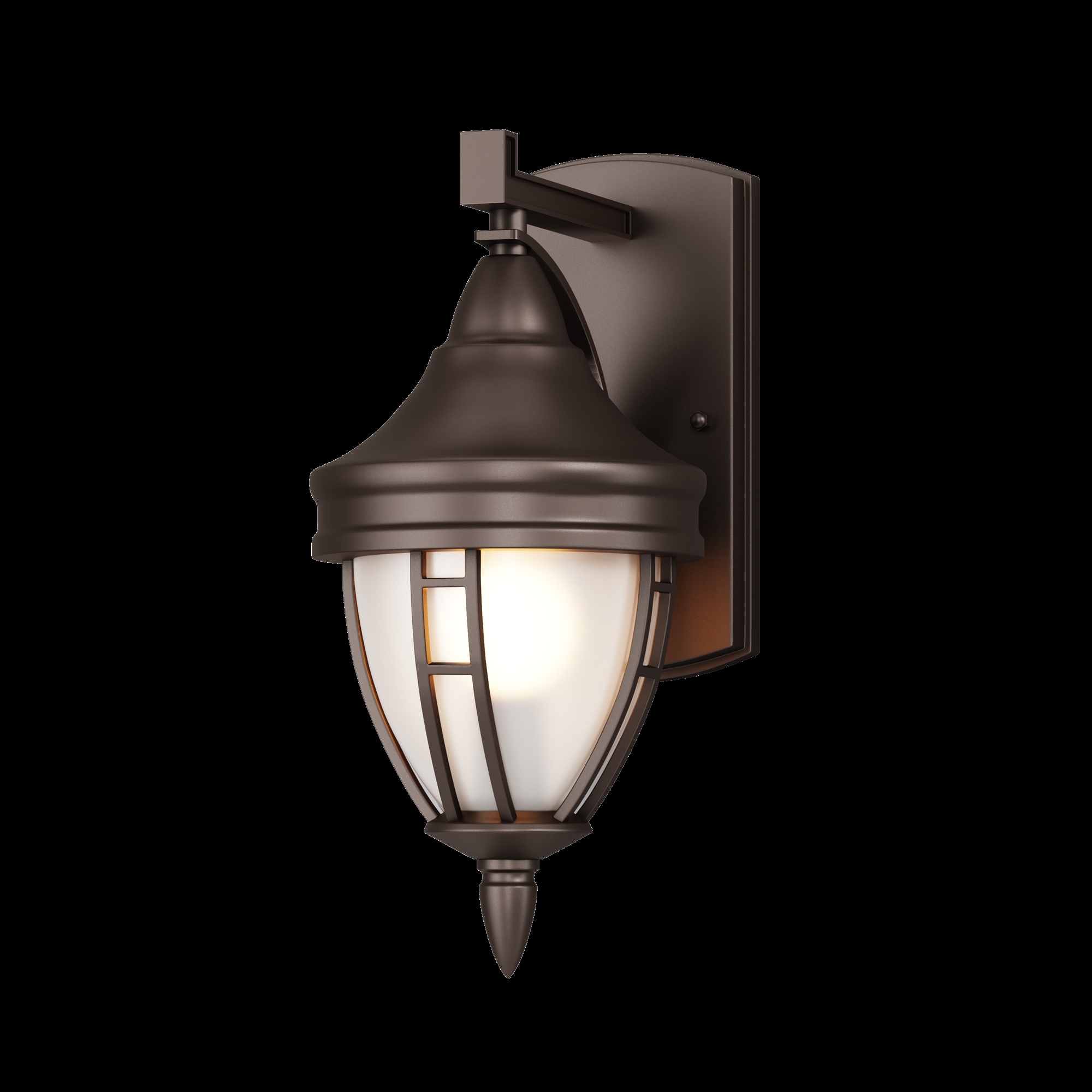 картинка Уличный настенный светильник Maytoni Novara O027WL-01B от магазина pro-decor.kz